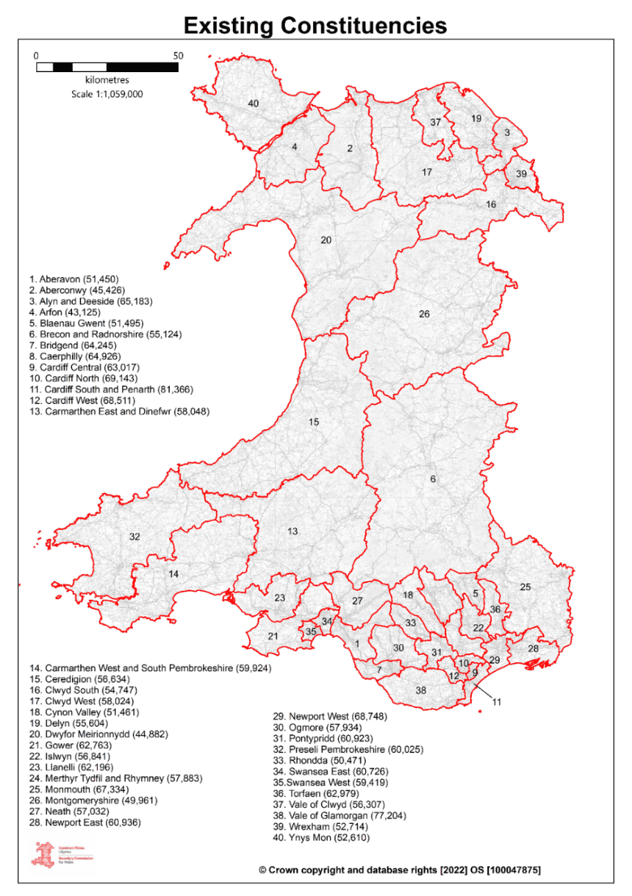 The 2024 Welsh Constituency Boundary Changes